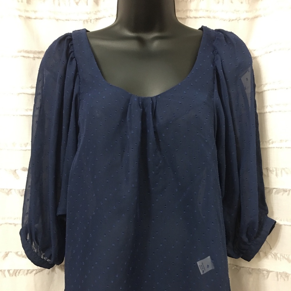 Xhilaration Sheer Blouse